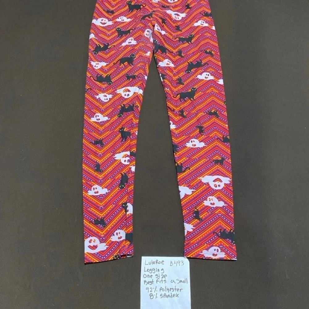 LulaRoe leggings multicolor legging one size best fits à teen (14-16). SKU-B493